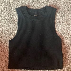 Aerie Black Crop top